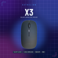 AETHELION X3 | 2.4G Wireless Optical Mouse | Ultra-Thin, Quiet Click, RGB, Power Saving | Up to 10M Range